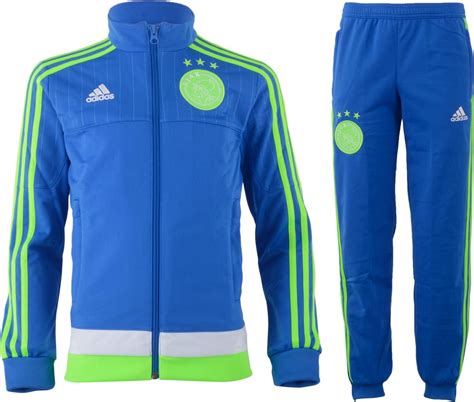 adidas trainingspak kind blauw